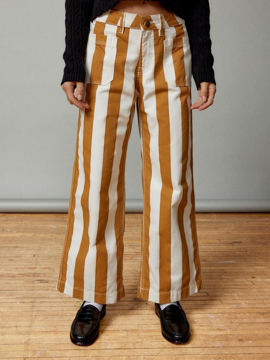 BDG Denim - BDG Joey Striped Straight Leg Jean